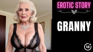&lbrack;GRANNY Story&rsqb; Step Grandmother's Porn Movie Part 1