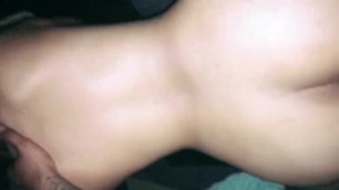 Cheating Latina with Fat Ass taking Black Dick