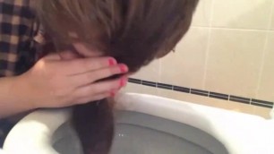 Exxxtrasmall Teen - Bathed in the Toilet