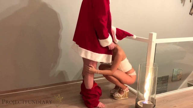 Christmas angel fucked by Santa Clause - projectsexdiary
