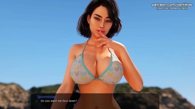 Hot babe college girl goth teen gets a big cock in her little dirty and hungry for dicks mouth l My sexiest gameplay moments l Milfy City l Part &num;32