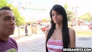Petite amateur teen latina gets fucked like a woman 12