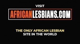 Naughty african lesbian teens talking PUSSY eating in public